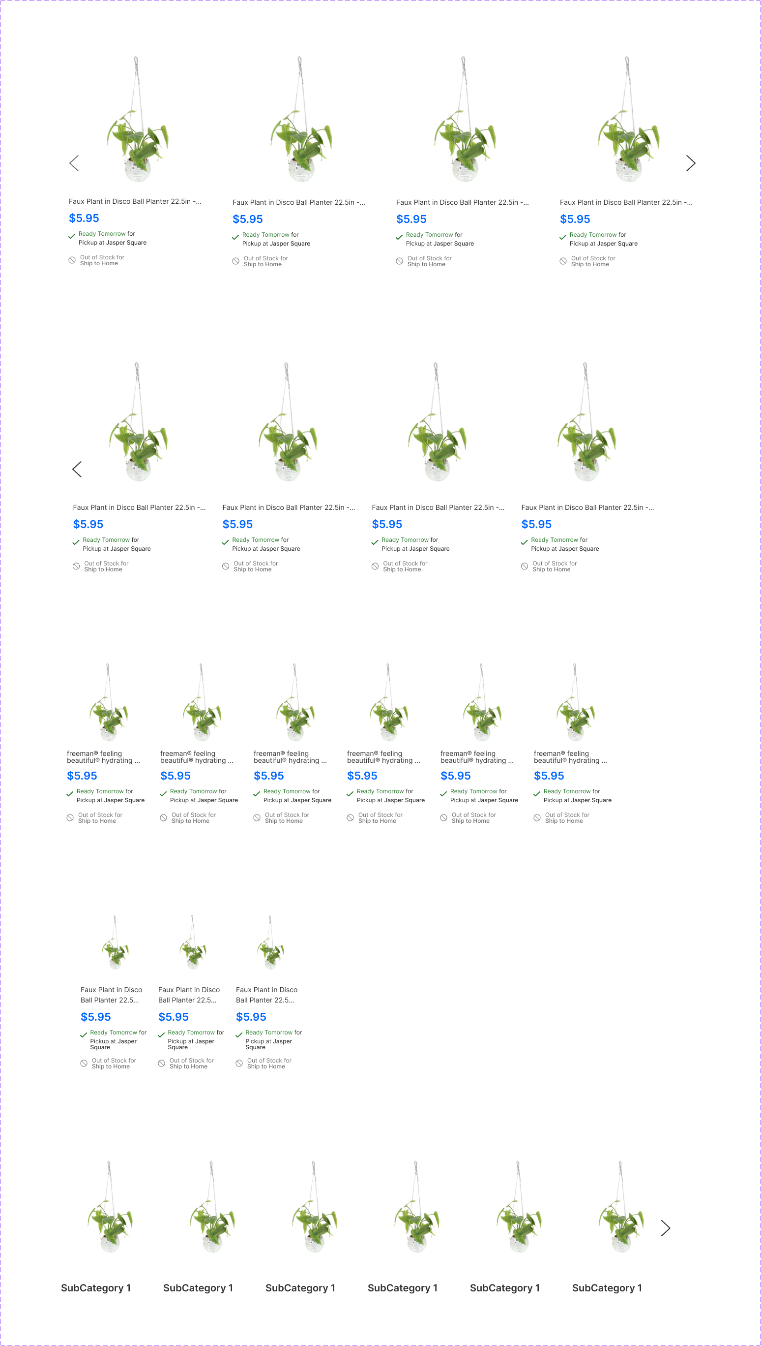 Carousel card set